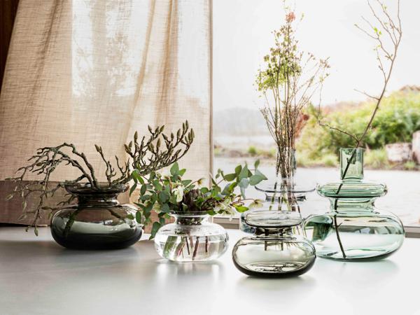 Zone Vase 31,7 x 33 cm i pure clear